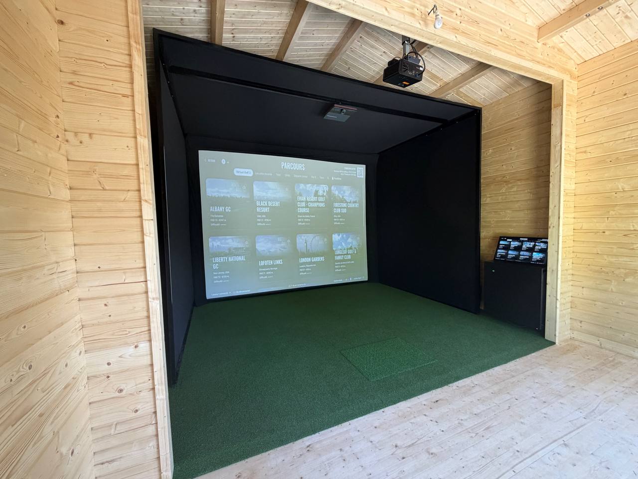 Smart Cage Addon Golf - vue latérale